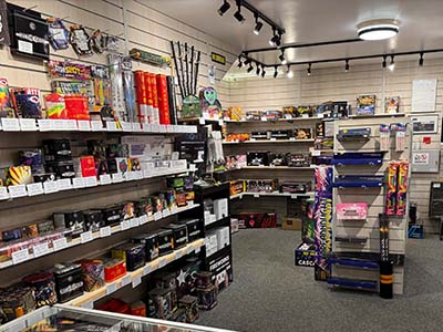 Sonic Fireworks Shop